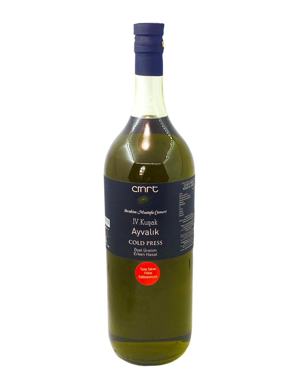 2025 Üretimi- Soğuk Sıkım Zeytinyağı 1.5 Lt