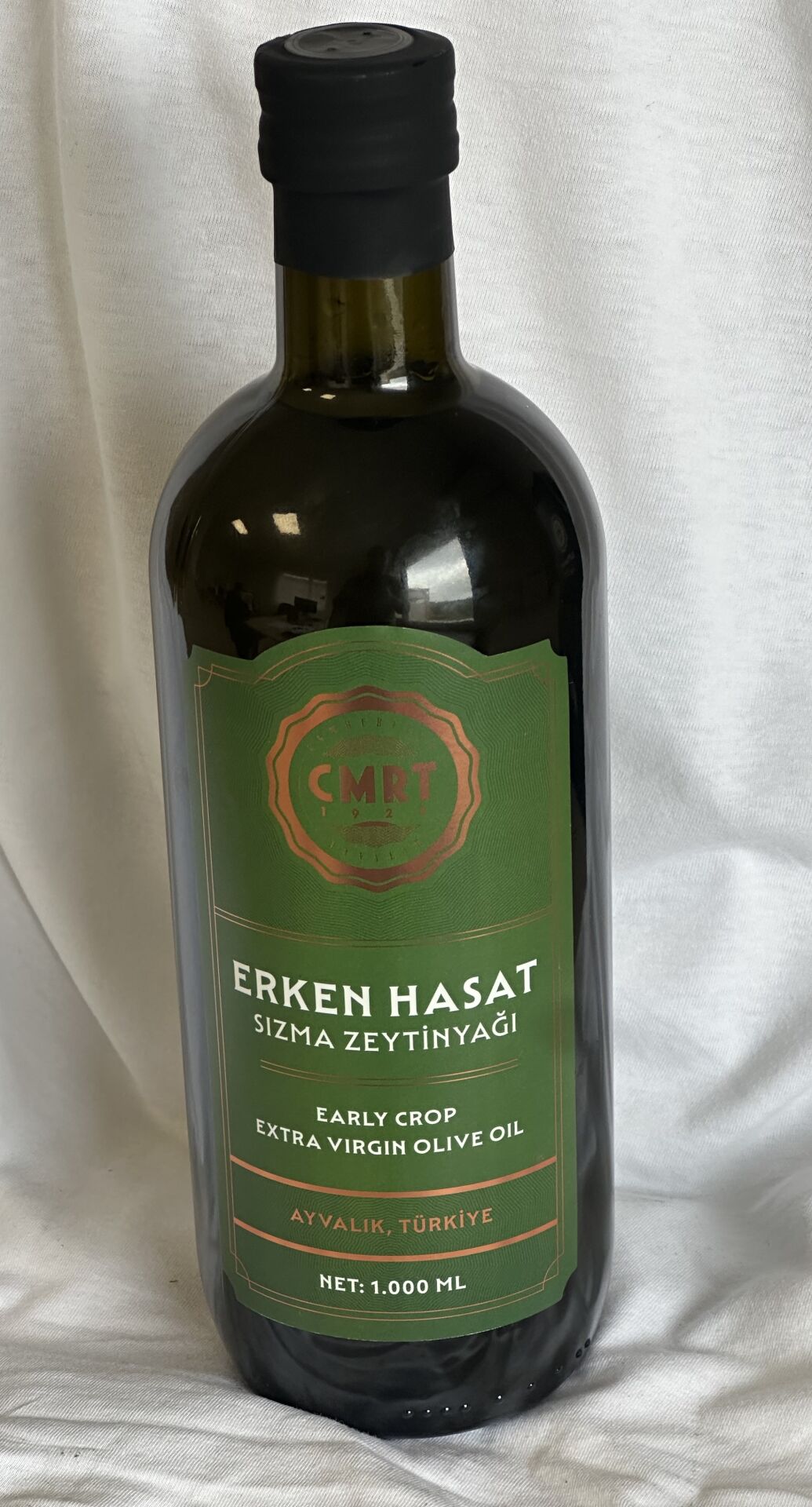 2025 Üretimi- 1lt Erken Hasat Gourmet Sızma Zeytinyağı