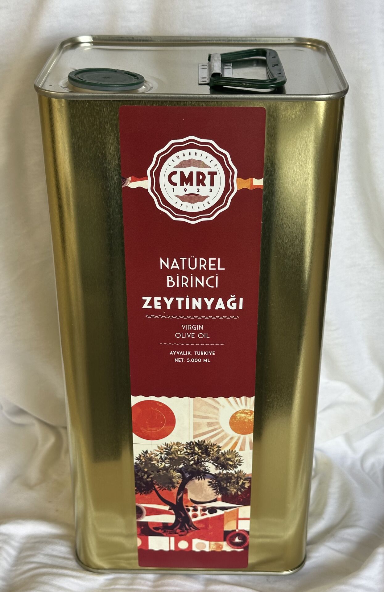 2025 Üretimi-5lt Naturel Birinci  Sızma Zeytinyağı