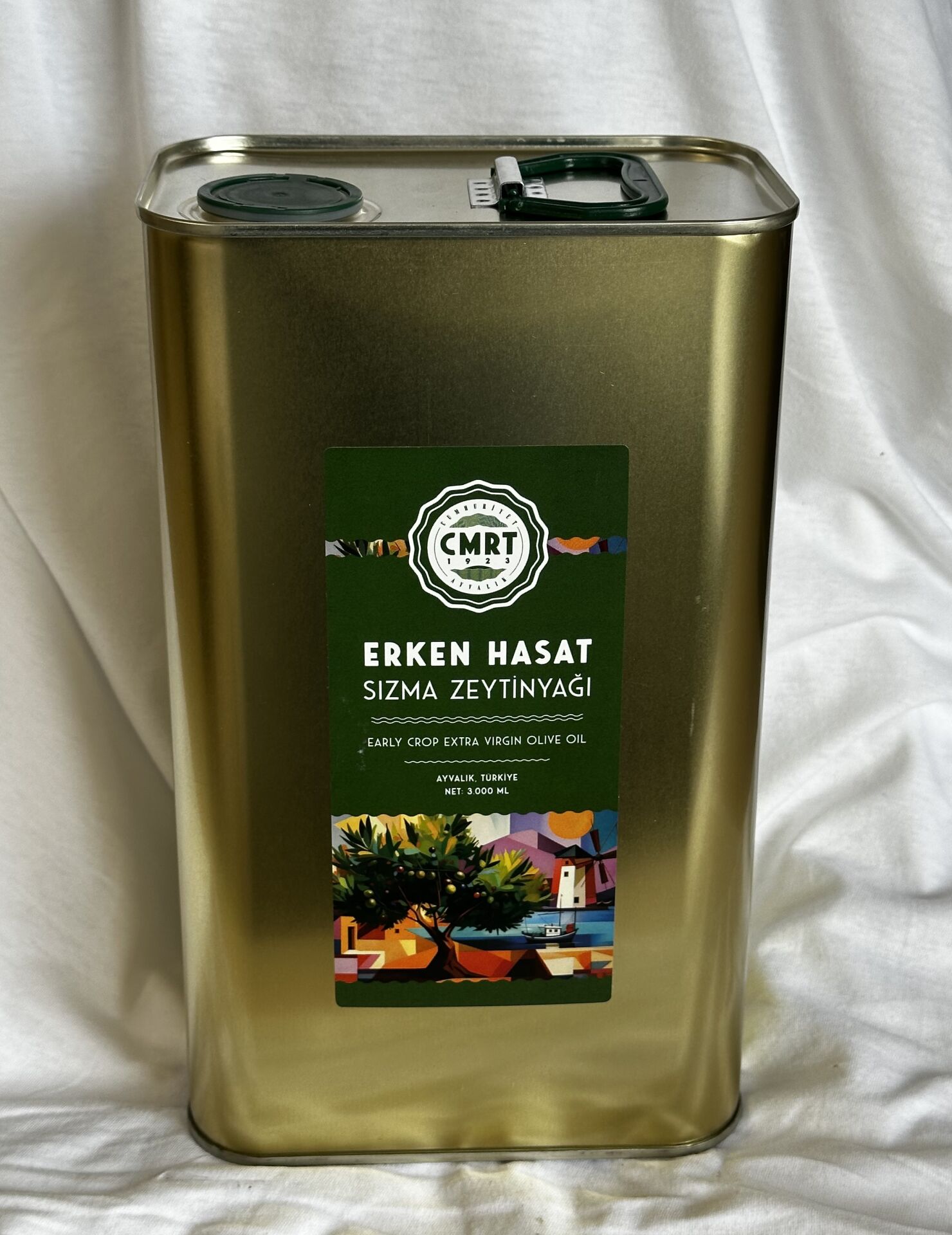 2025 Üretimi-3lt Erken Hasat Gourmet Sızma Zeytinyağı