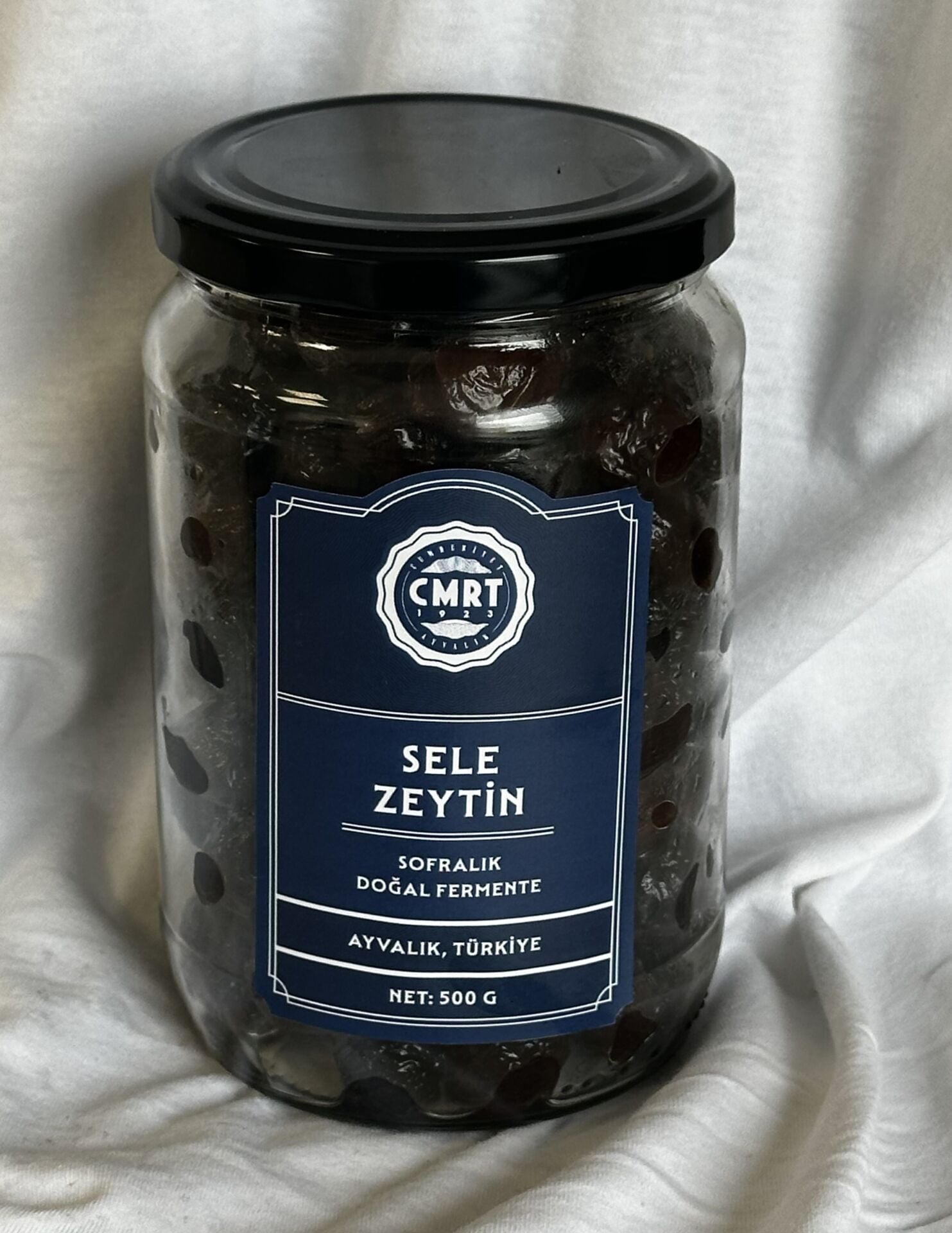 500gr  Siyah Sele Zeytin