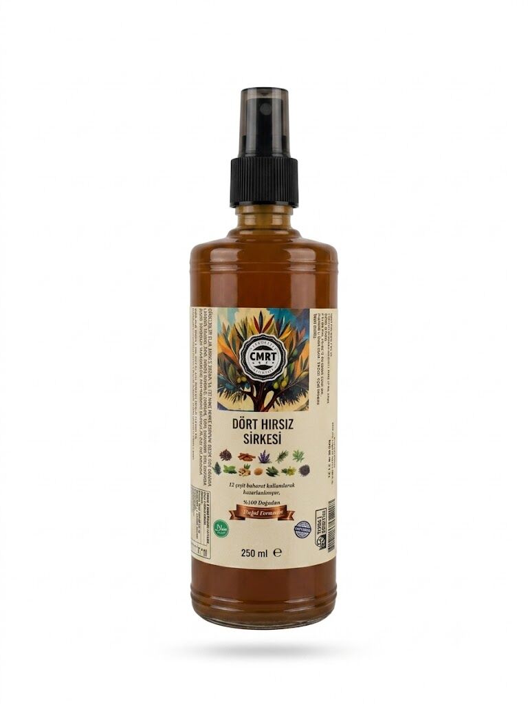 Doğal Fermente Dört Hırsız Sirkesi 250ml