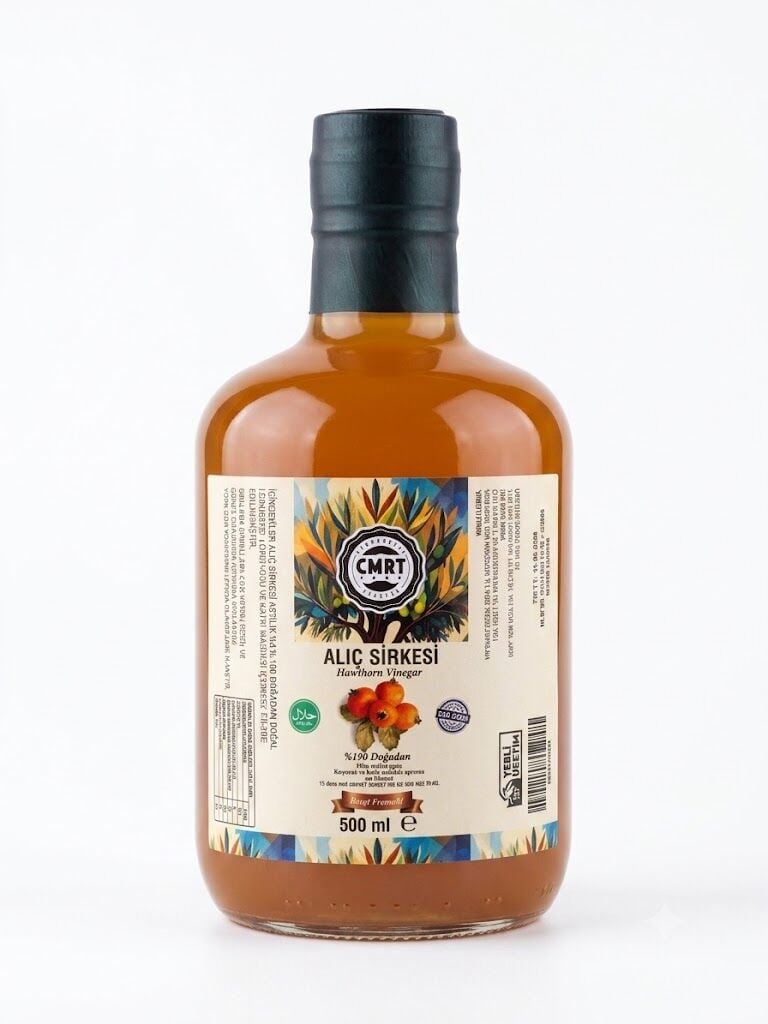 Doğal Fermente Alıç Sirkesi 500ml